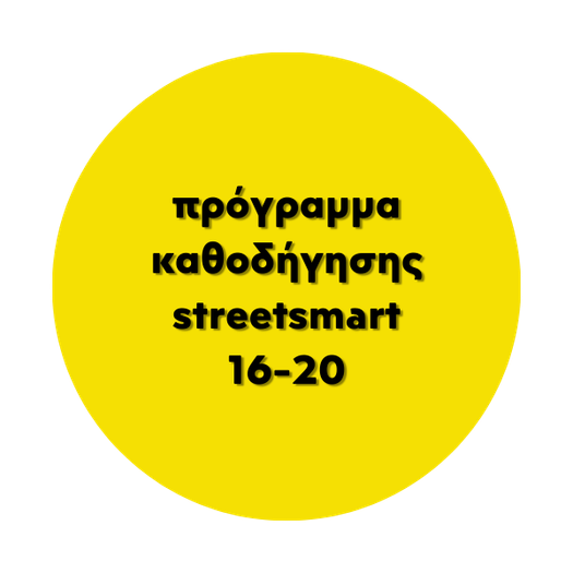 Πρόγραμμα καθοδήγησης streetsmart 16-20